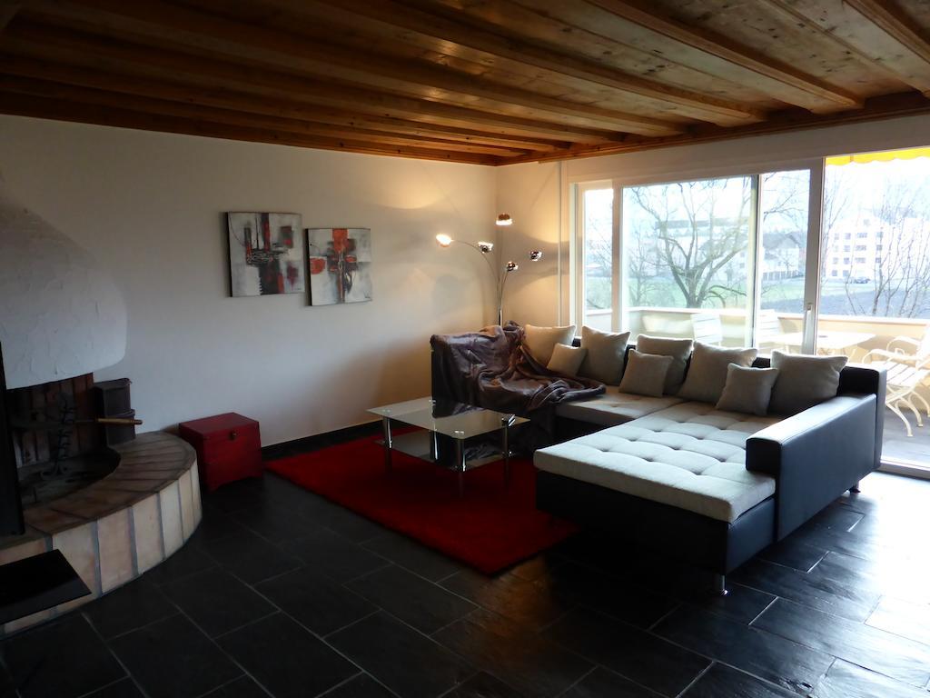 Penthouse Apartment In Vaduz Triesenberg Rum bild